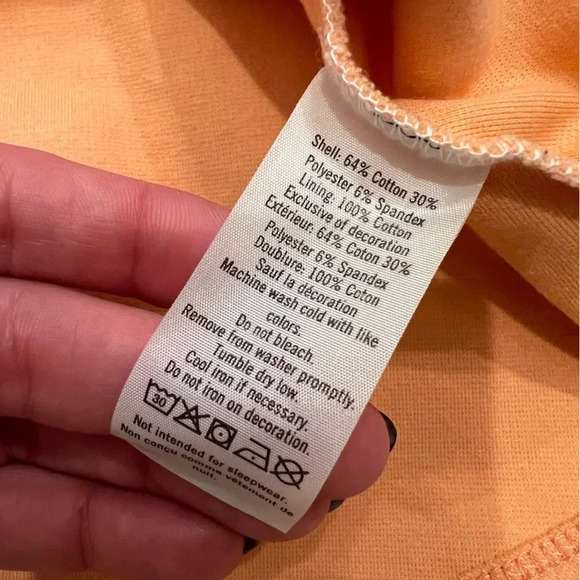 Janie and Jack Peach and White Ponte Floral Embroidered Dress - Picture 3 of 5